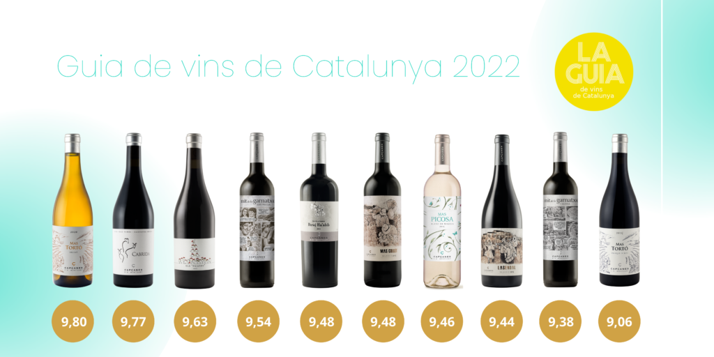 Guía de vins de Catalunya 2022 puntuacions Capçanes