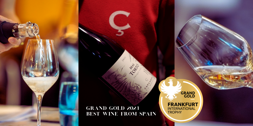 Mas Tortó best spanish wine grand gold 2023 Frankfurt international trophy